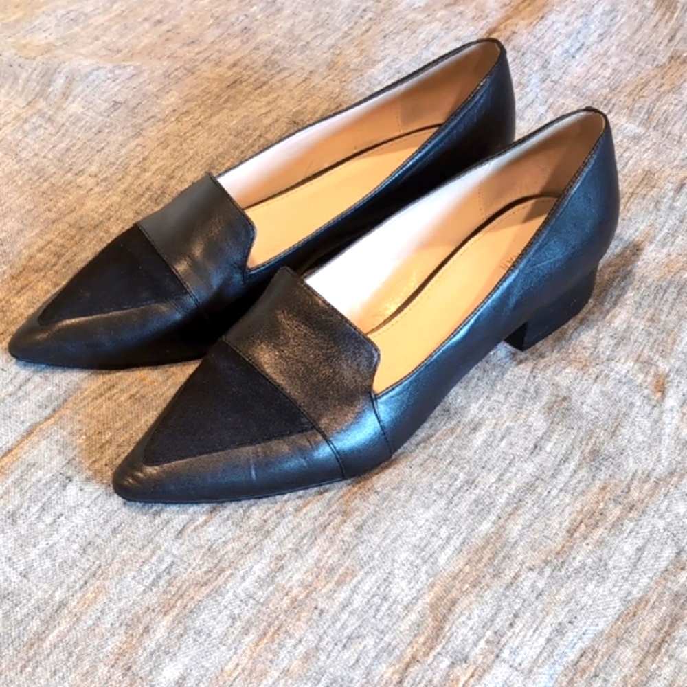 Cole Haan Black Leather Loafers